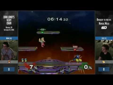 Oakland's Very Own: Singles - Winners Bracket: NMW (C.Falcon) vs SFAT (Fox)