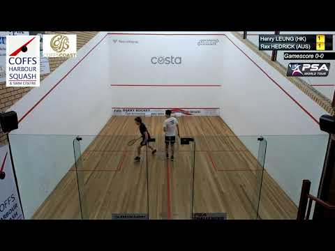 PSA Mens Quaterfinals [1] Henry LEUNG (HK) v Rex HEDRICK (AUS)
