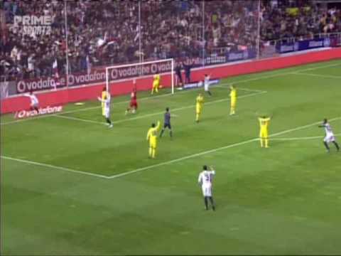 Liga 2009 : J15 : Seville - Villarreal : 1-0