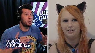 Trans-Species! It's Here. Girl Claims 'Born a Cat' | Louder With Crowder
