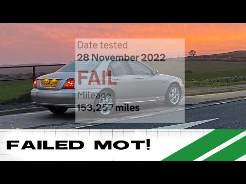 My Rover 75 FAILED ITS MOT! - What Happened?