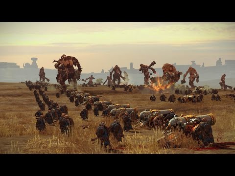 468 CANNONS vs 39 GIANTS - Total War: WARHAMMER