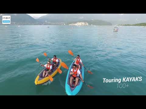 X100+ INFLATABLE HIGH-PRESSURE DROPSTITCH FLOOR 1-2 PERSON AND 2-3 PERSON TOURING KAYAK