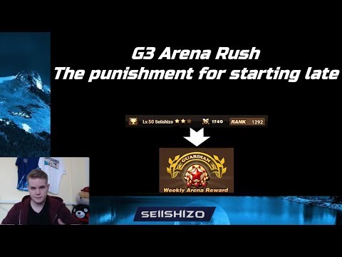 G3 Arena Rush - The punishment for starting late - Summoners War