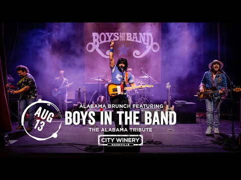 "She and I" Live at City Winery Nashville   Boys in the Band - The Alabama Tribute