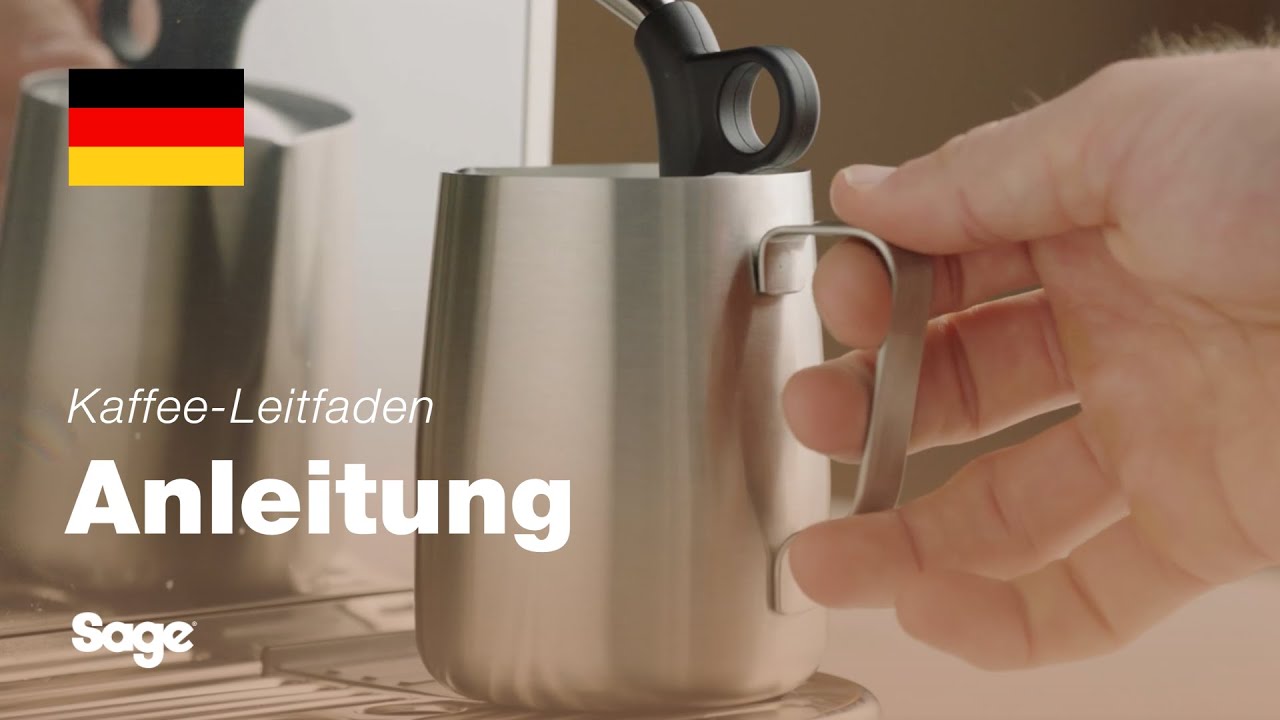 Tutorial für Breville-Kaffee - Anpassen von Milchtemperatur und -textur