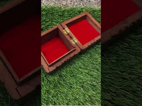 Handcrafted Wooden Jewellery Box - Multiple Shapes & Patterns - Premium Gift Storage Box