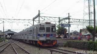preview picture of video '「KRL Jabodetabek」Bogor駅で離合する都営6000系6121F'