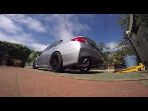 2015 wrx Tomei Expreme Ti Cat-back exhaust overview and sounds