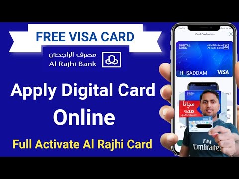 How to Apply Al Rajhi Digital Visa Card | How to Activate Al Rajhi Card | Al Rajhi Visa Card