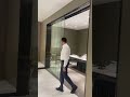 HDSAFE Sliding Glass Door Soft Closing Tempered Glass Systems Frameless Sliding Doors For Office