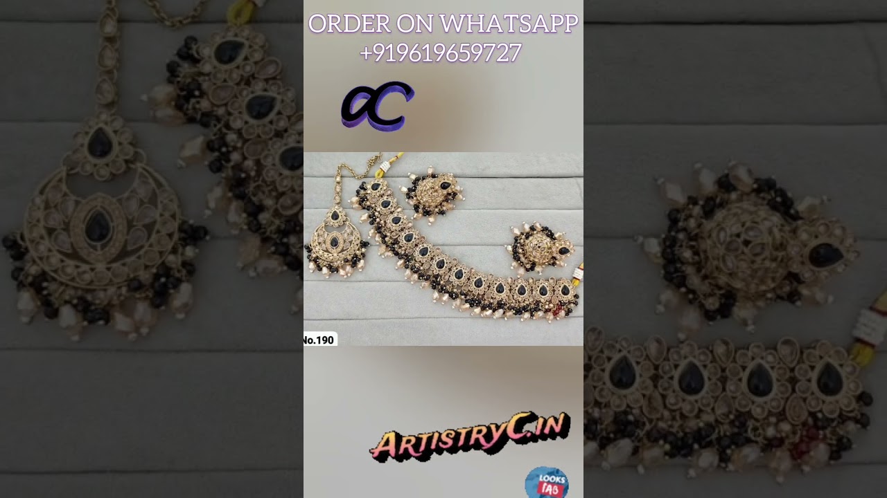 ArtistryC: Trending Versatile Choker Sets with Maang Tikka & Jhumkas
