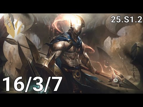 Pantheon Jungle vs Talon - EUW Master | Patch 25.S1.2