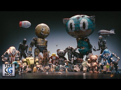 CGI & VFX Breakdowns: "The Electric State" - by Storm Studios | TheCGBros