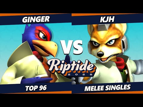 Riptide 2025 - KJH (Falco) Vs. Ginger (Falco) Smash Melee - SSBM