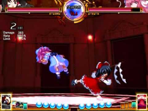 Scarlet Weather Rhapsody | Reimu VS. Yuyuko