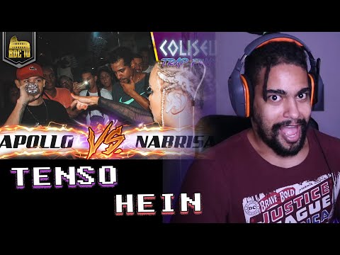 NABRISA X APOLLO (SP) - PRIMEIRA FASE - BATALHA DO COLISEU - EDIÇÃO 70 - TRAPFUNK | React