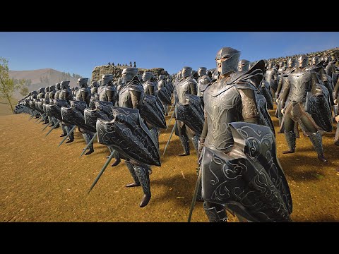 LAST STAND OF ELVES AGAINST ORCS | Epic Fantasy Battle Simulator | EFBS