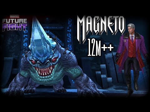 [SILENCE SEASON] T4 Magneto with mighty rage ABX 12.6M blast male #marvel_future_fight