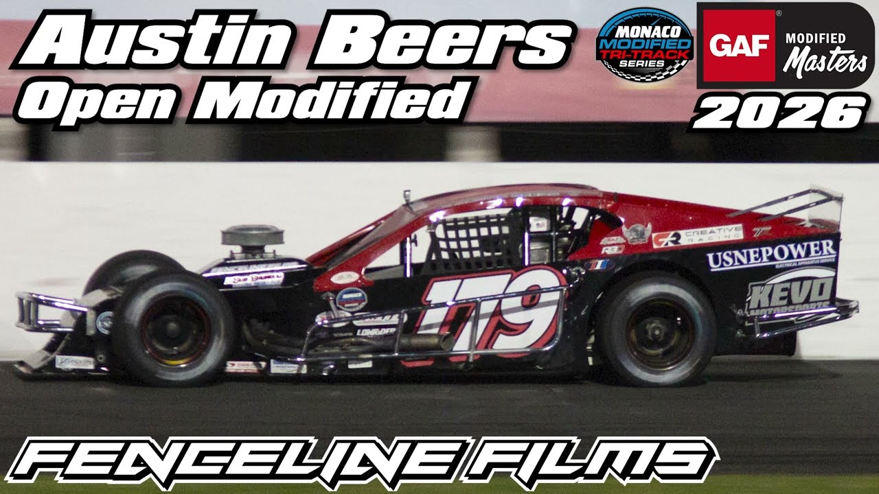 Austin Beers at Stafford Speedway Modified Event