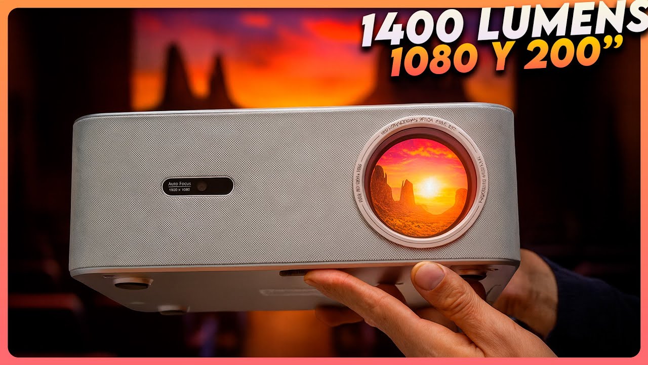 OSCAL PV800 Pro 🔥 Proyector Full HD con Google TV | ¿El MEJOR calidad-precio?