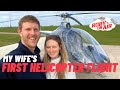My wife's FIRST helicopter flight and I'm her pilot | Passenger Flying | Cabri G2