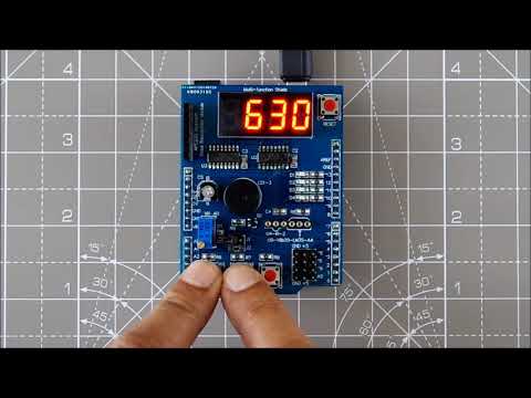 Digital Alarm Clock Using Arduino Multi-function Shield