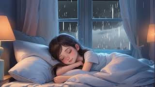 Relaxing Sleep Music - Soft  Rain Sleep - Deep Sleeping Music - Piano Chill