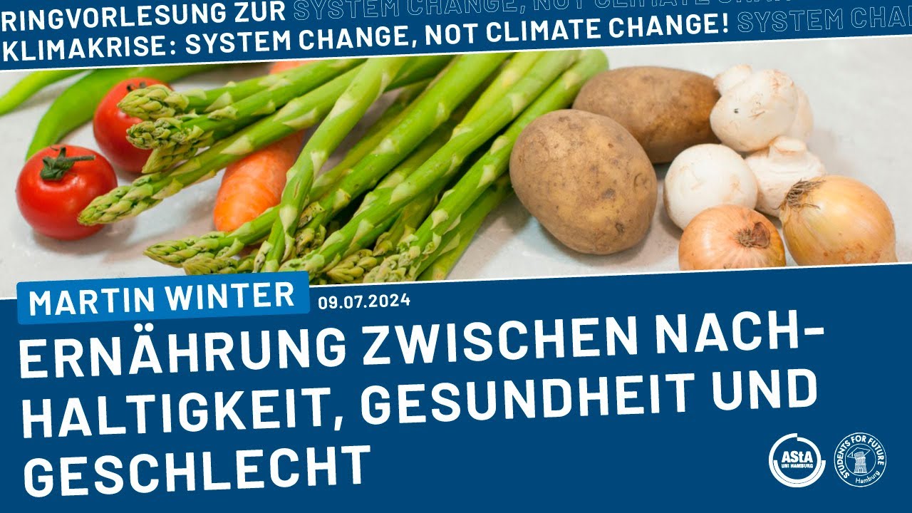 Ernährung zwischen Nachhaltigkeit, Gesundheit und Geschlecht | Fridays for Future