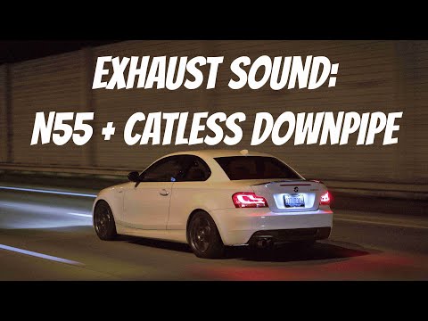 BMW 135is N55 [CATLESS DOWNPIPE] | Pure Exhaust Sound