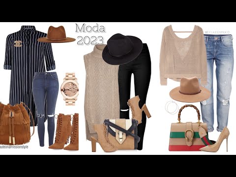 MODA CASUAL 2023! Outfits CASUALES SENCILLOS LOOKS CASUALES  2023 MUJER