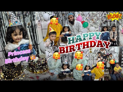 First Time Aisa Birthday 🎉 | Fatima Princess Ban Gayi 👑 | Birthday Celebration 🎉