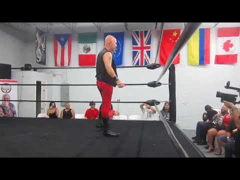 Kyle Cross, Flex Stud Magnum at Gangrel's Wrestling Asylum in South Florida April 2018