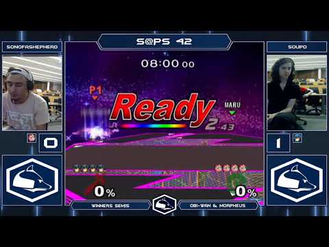 S@PS 42 Melee Singles - SonofaShepherd (Puff) vs Soupo (Marth) - Winners Semis
