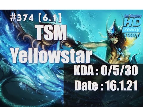 16.1.21 LCS NA TSM Yellowstar Bot Lane Support Nami(vs Bard) Na Solo Q[1080p]#374