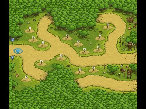 Kingdom Rush Walkthrough | Steam Version | BONUS Level | Hushwood | 3 Stars | HD