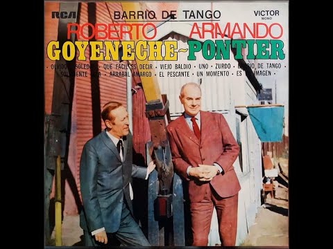 Roberto Goyeneche.-  Armando Pontier  - Disco: BARRIO DE TANGO ( Lado 2 ) -   1969