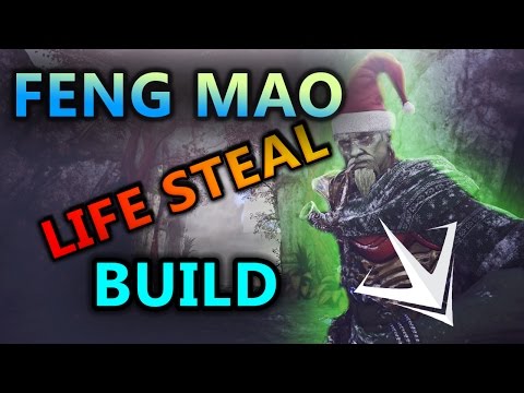 paragon FENG MAO BUILD "THE GLAIVE" IS DEADLY! 550+ CRIT DMG/ LIFE STEAL