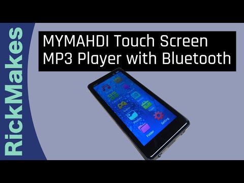 MYMAHDI Touch Screen MP3 Player with Bluetooth - YouTube