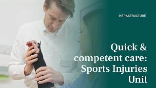 Sports Injuries Unit in the Wehrle-Diakonissen Private Hospital