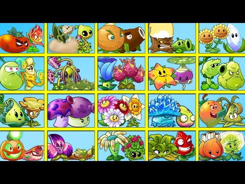 Random 20 Best Pair Team Plants vs All Team Zombies - Who Will Win? - PvZ 2 Team Plant Battlez