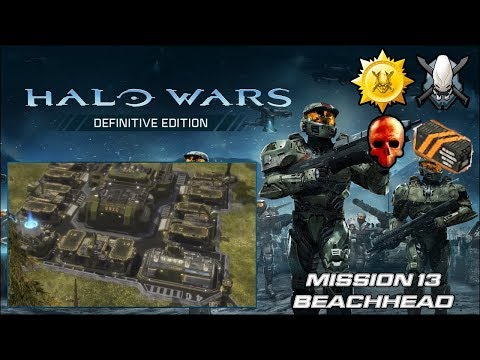Halo Wars Legendary Gold Campaign - Mission 13 Beachhead