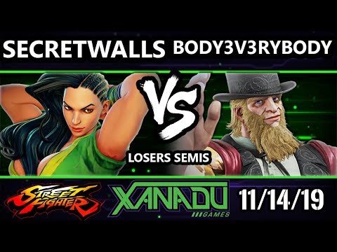 F@X 328 SFV - Body3v3rybody (G, Balrog) Vs. Secretwalls (Laura) Street Fighter V Losers Semis