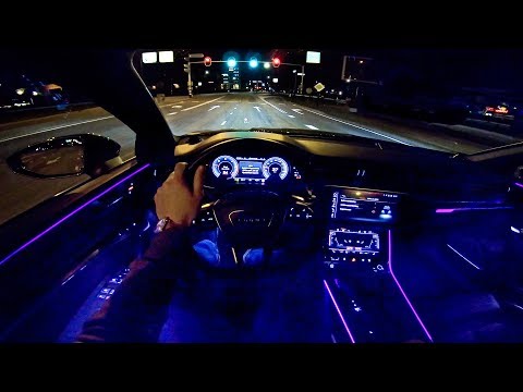 2019 AUDI A7 Sportback | NIGHT Drive POV | AMBIENT Lighting by AutoTopNL