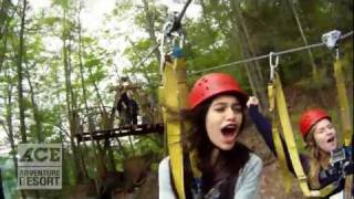 preview picture of video 'West Virginia Zip Line Canopy Tours from a GoPro Hero - ACE Adventure Resort'