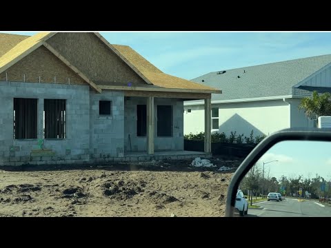 A Sea of New Homes being built in Bradenton, Fl