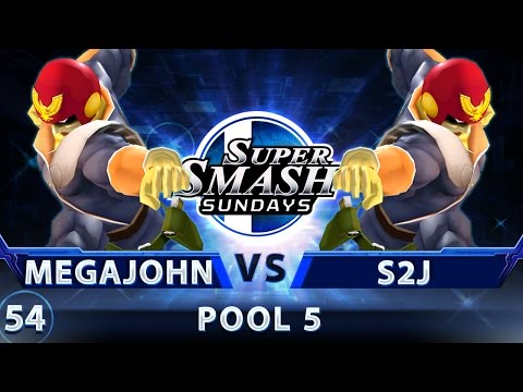 SSS 54 - Megajohn (Falcon) vs. Tempo | S2J (Falcon) - SSBM Pool 5 - Smash Melee