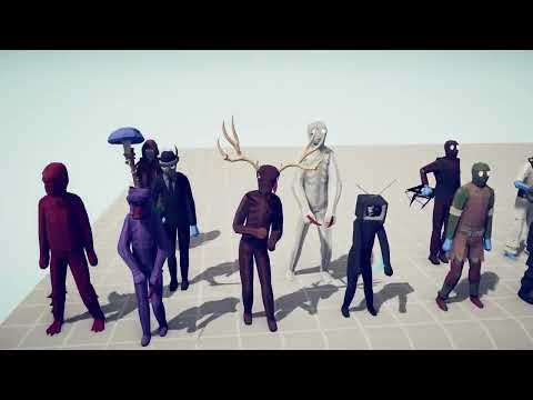 SWAT Team vs SCP Team Totally Accurate Battle Simulator TABS