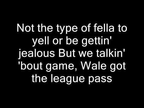 Wale - Bad Remix ft Rihanna Lyrics on Screen HD