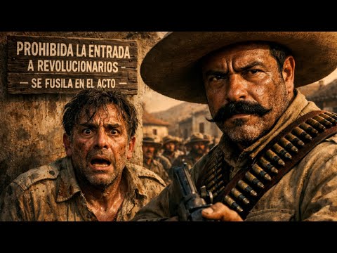 PUEBLO COMANDADO POR CORONEL TENÍA LETRERO DE "PROHIBIDA LA ENTRADA A REVOLUCIONARIOS". Y PANCHO SE